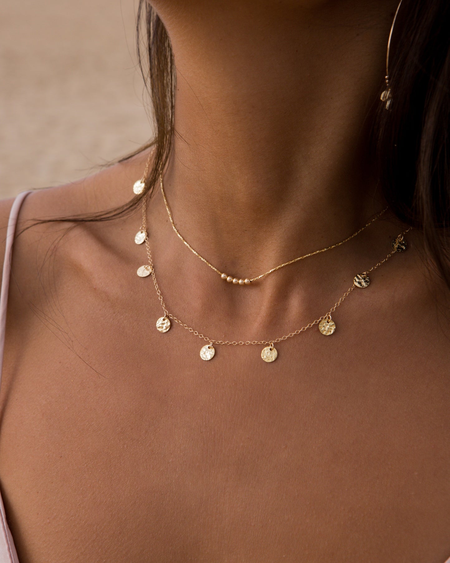 14K Gold Filled Bead Necklace | Inspiration Her Jewellery