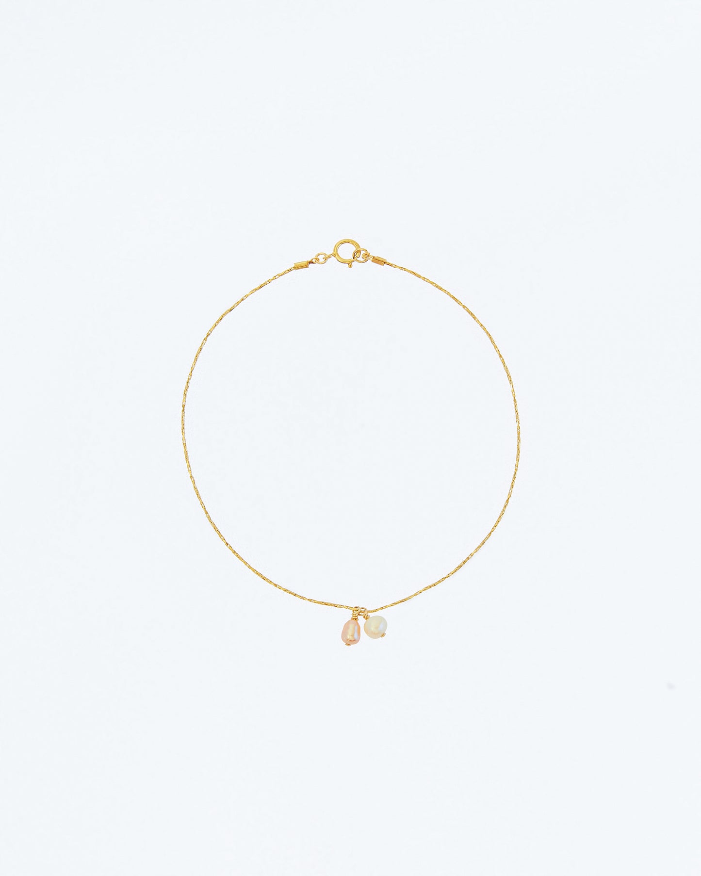 14K Gold Filled Pearl Anklet | Inspiration Her Jewellery
