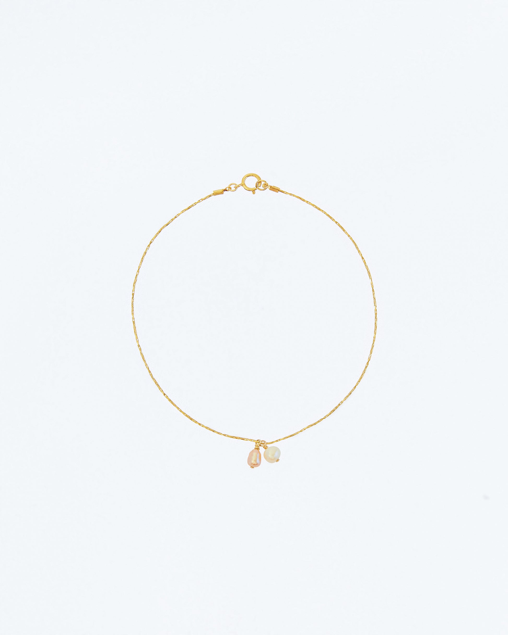 14K Gold Filled Pearl Anklet | Inspiration Her Jewellery