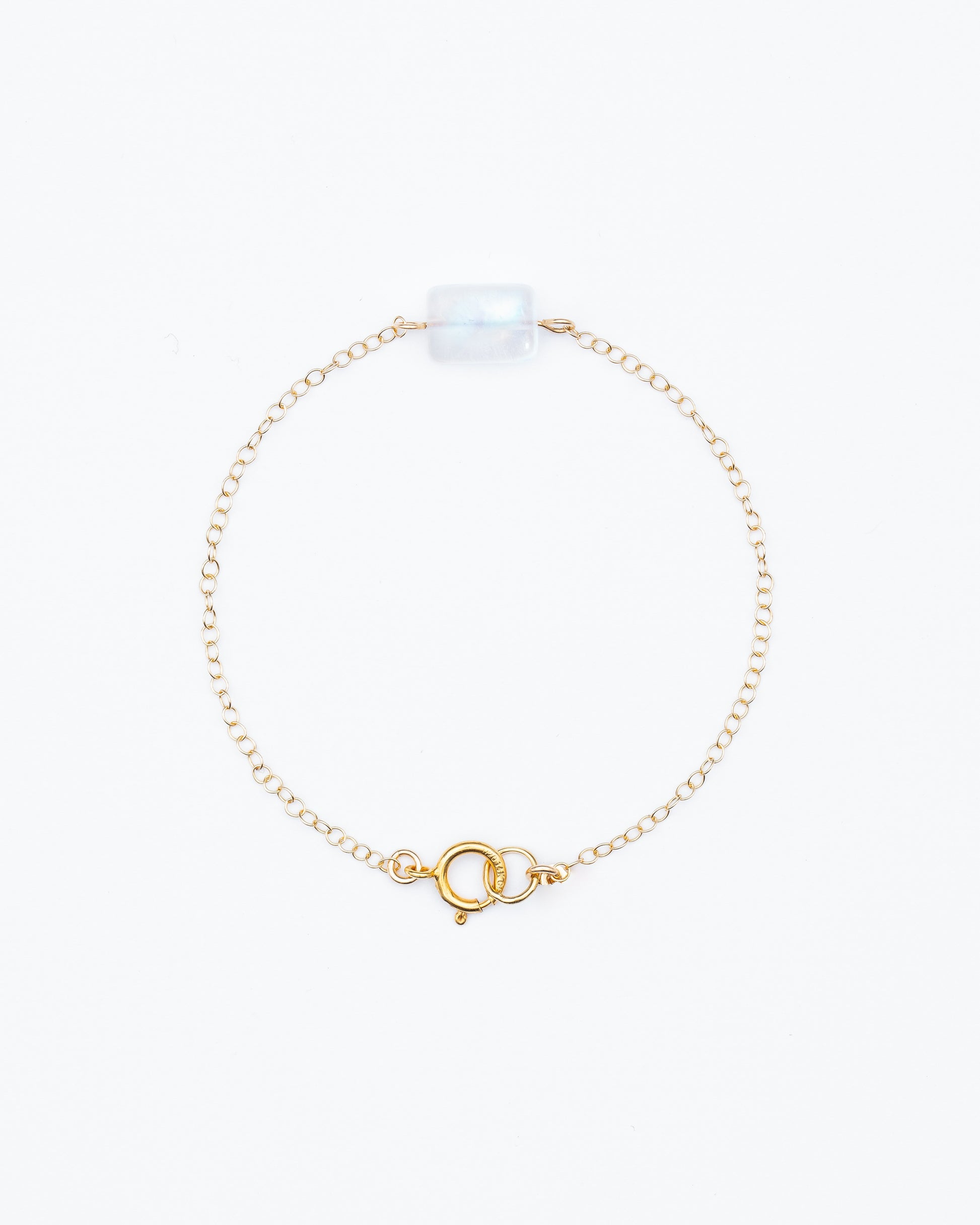 14K Gold Filled Rainbow Moonstone Bracelet | Inspiration Her Jewellery