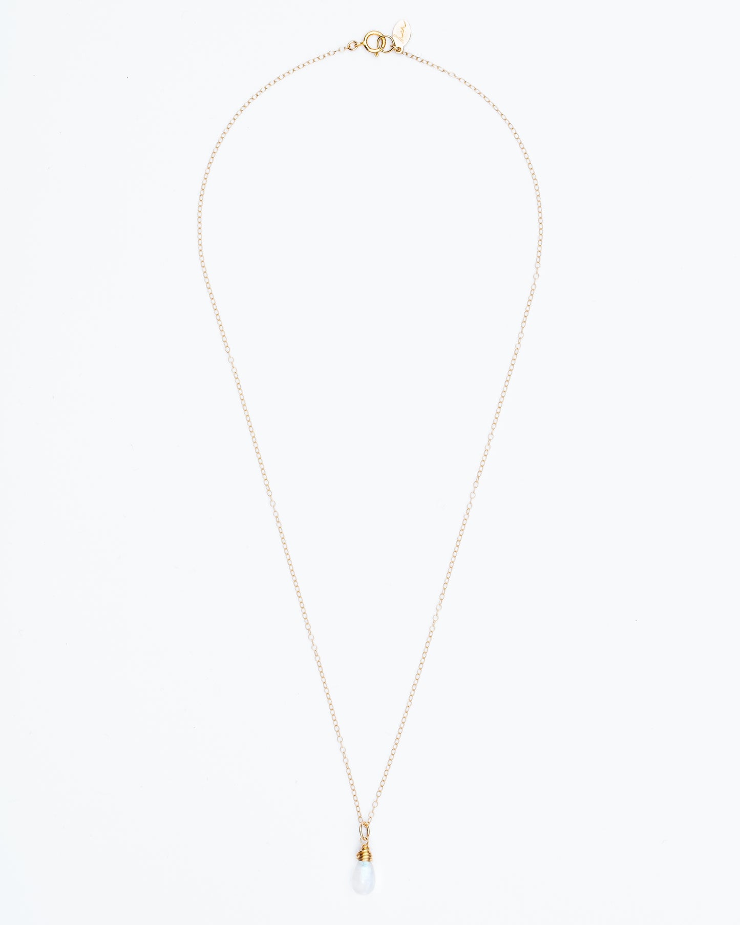 14K Gold Filled Rainbow Moonstone Necklace | Inspiration Her Jewellery