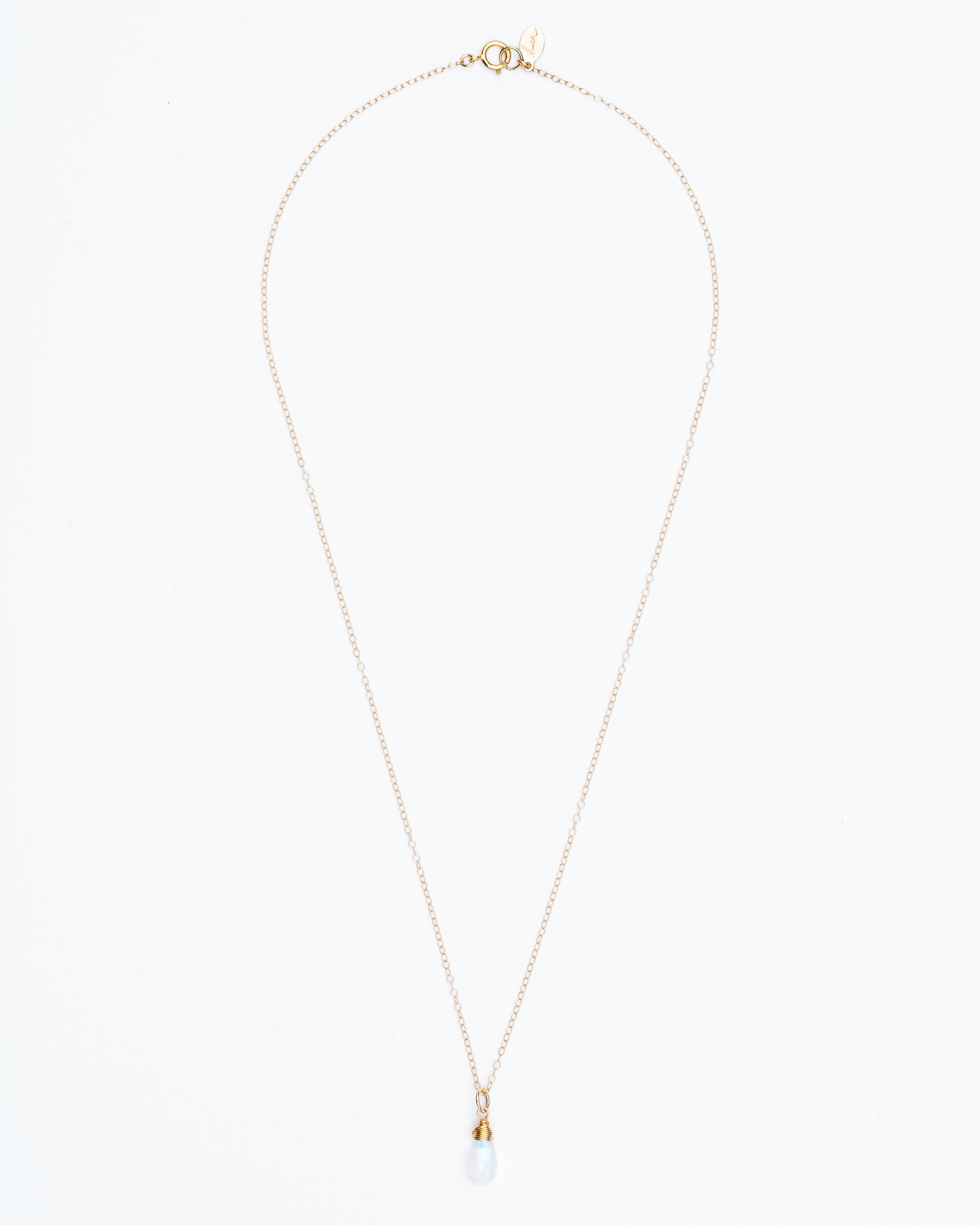 14K Gold Filled Rainbow Moonstone Necklace | Inspiration Her Jewellery