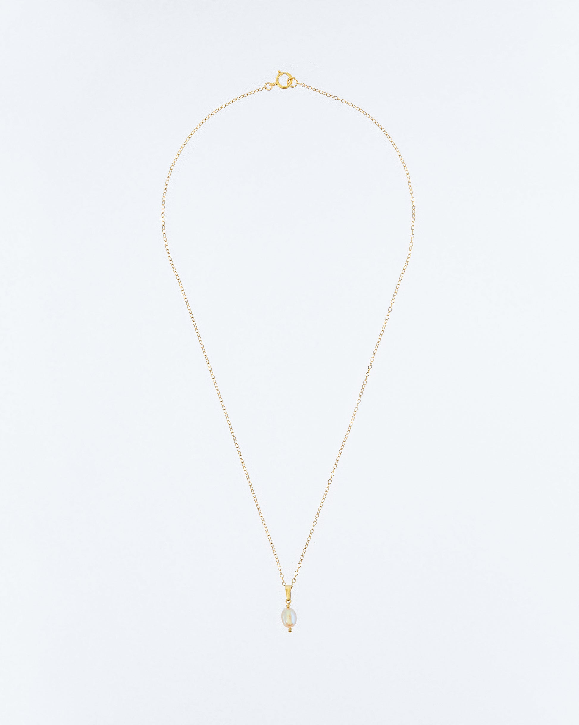 14K Gold Filled Peach Pearl Necklace | Inspiration Her Jewellery