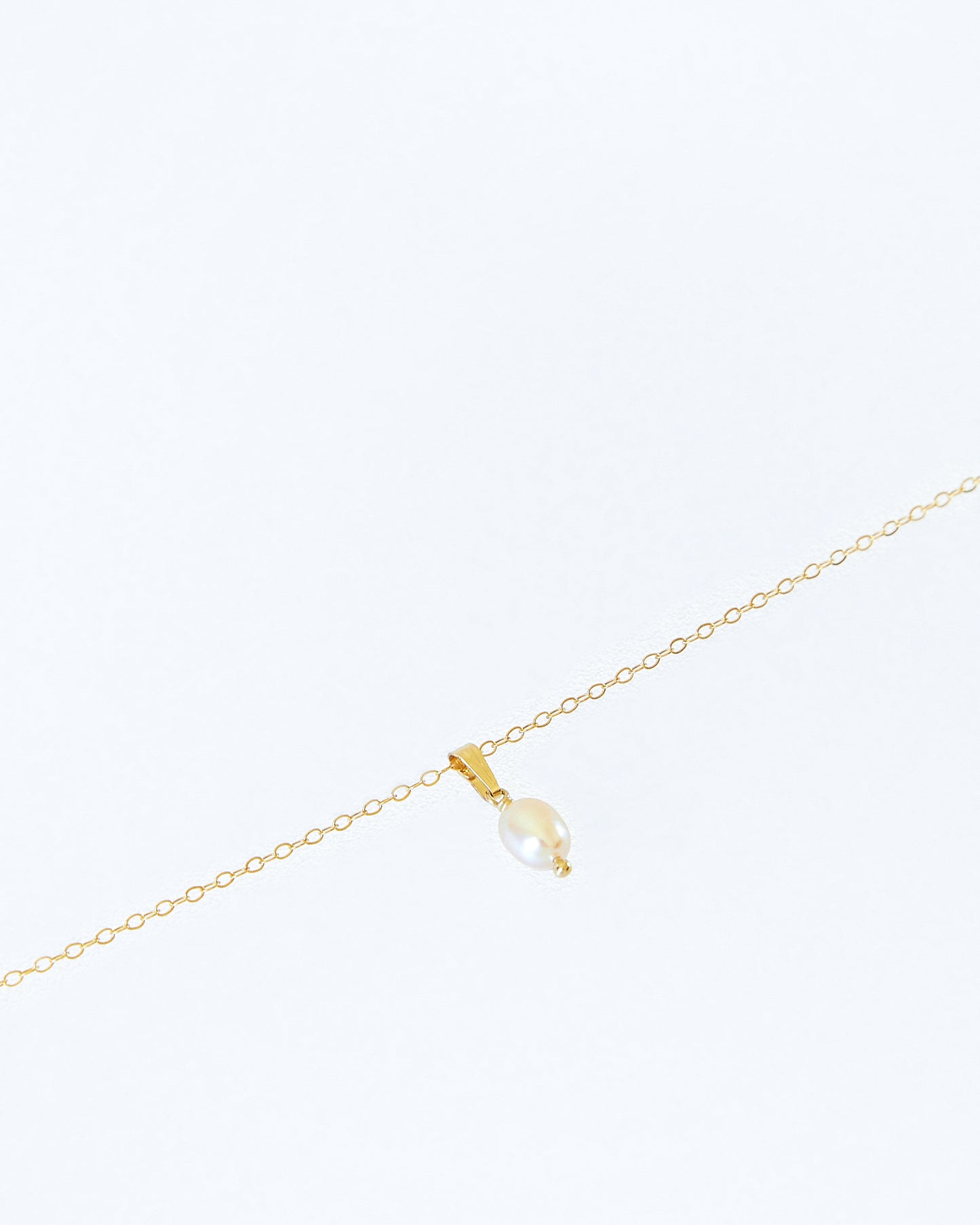 14K Gold Filled Peach Pearl Necklace | Inspiration Her Jewellery