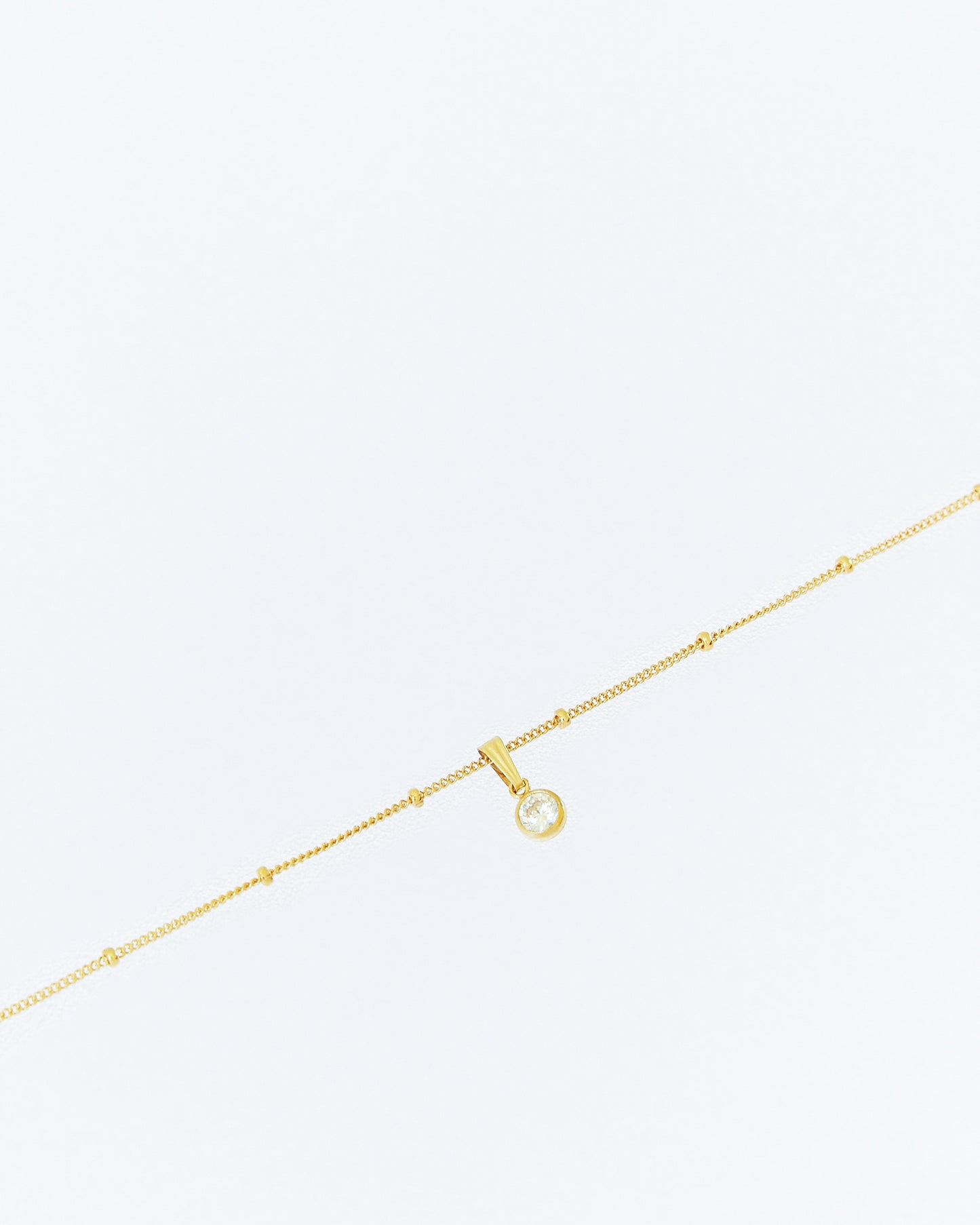 14K Gold Filled Cubic Zirconia Necklace | Inspiration Her Jewellery