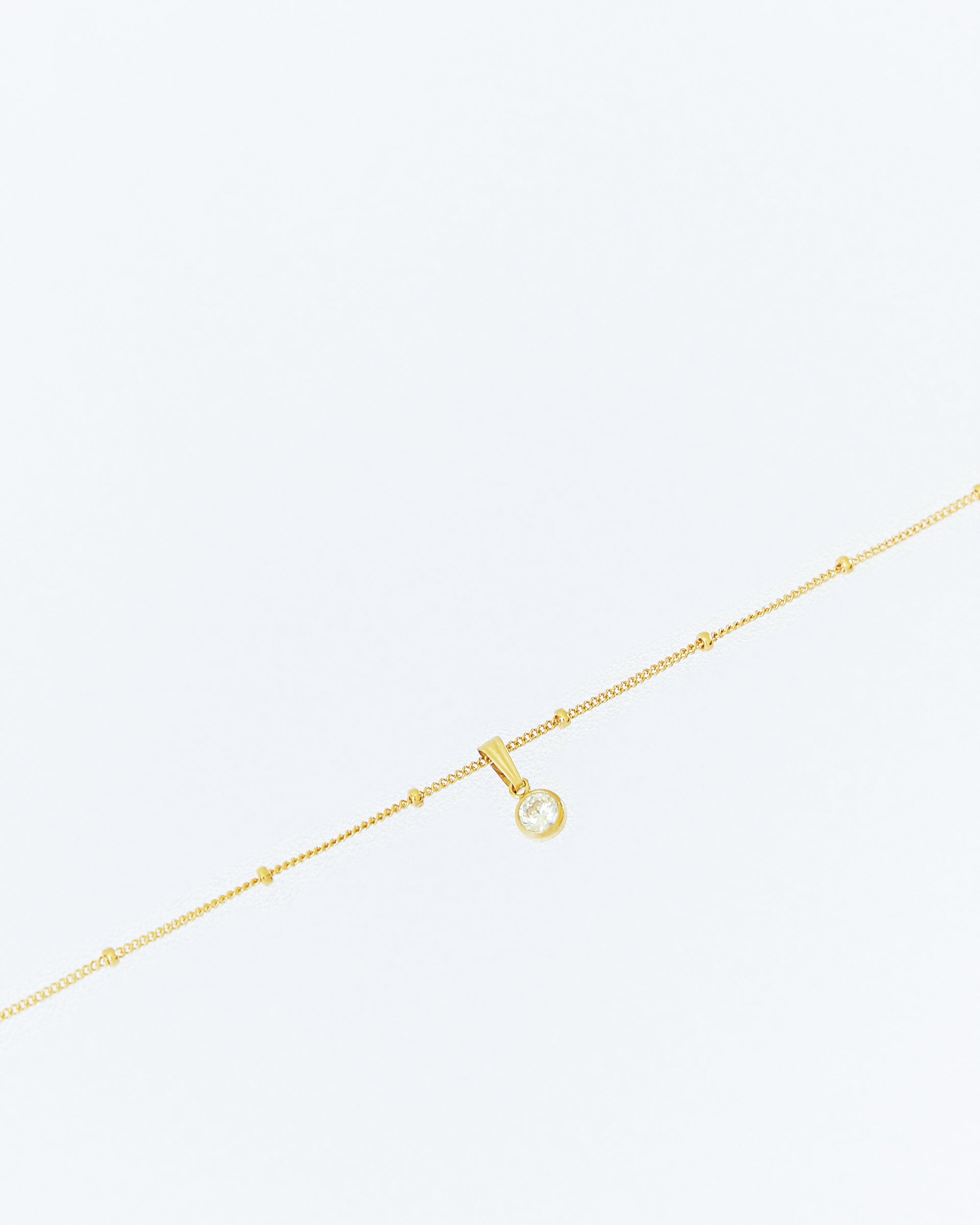 14K Gold Filled Cubic Zirconia Necklace | Inspiration Her Jewellery