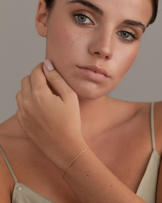 14K Gold Filled Bar Bracelet | Inspiration Her Jewellery
