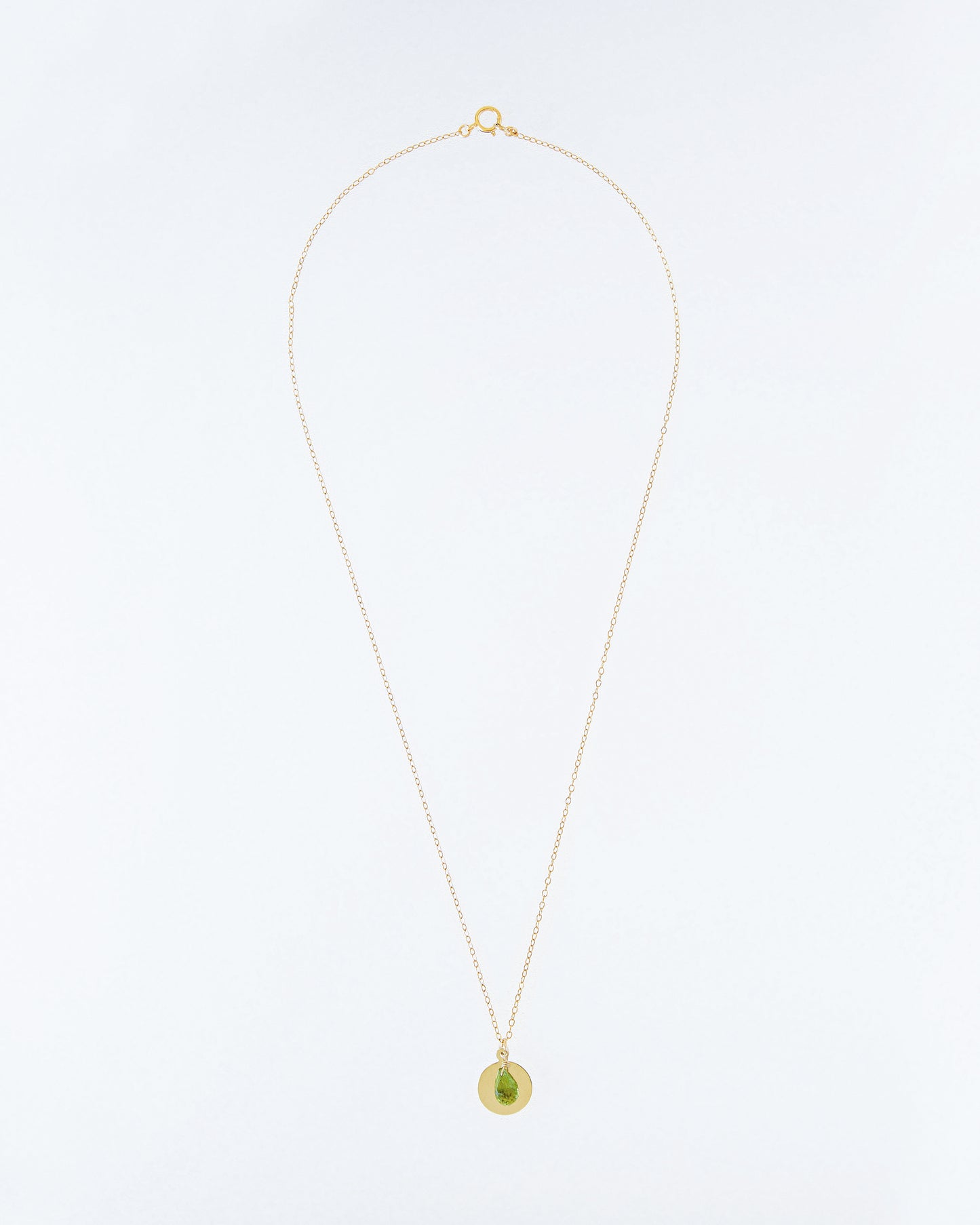 14K Gold Filled Peridot Necklace | Inspiration Her Jewellery