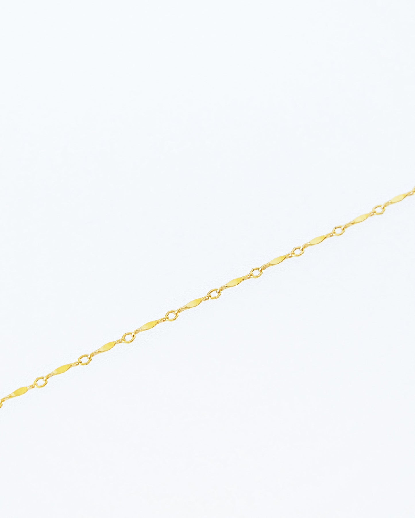 14K Gold Filled Bar Chain Anklet | Inspiration Her Jewellery