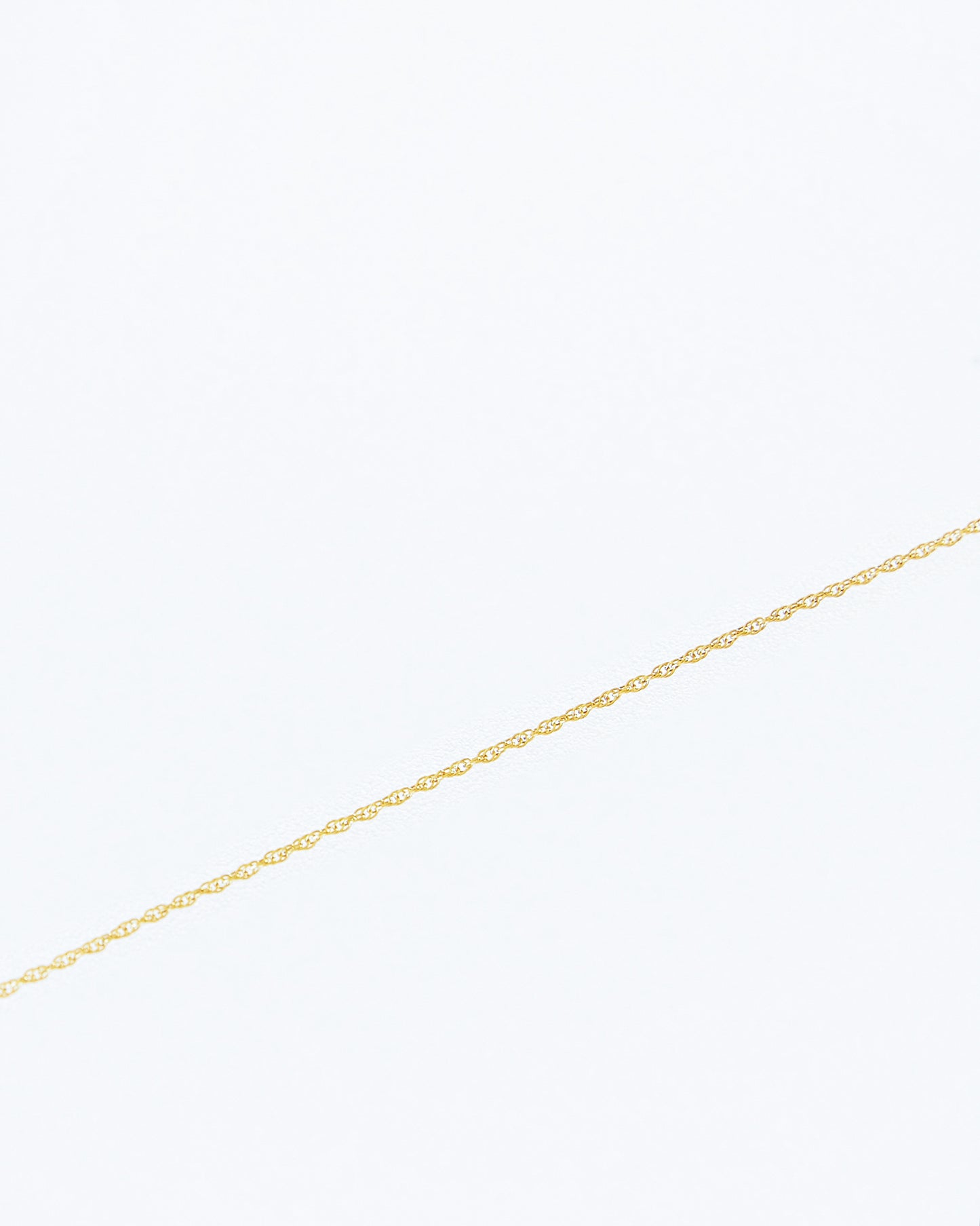 14K Gold Filled Rope Chain Necklace | Inspiration Her Jewellery