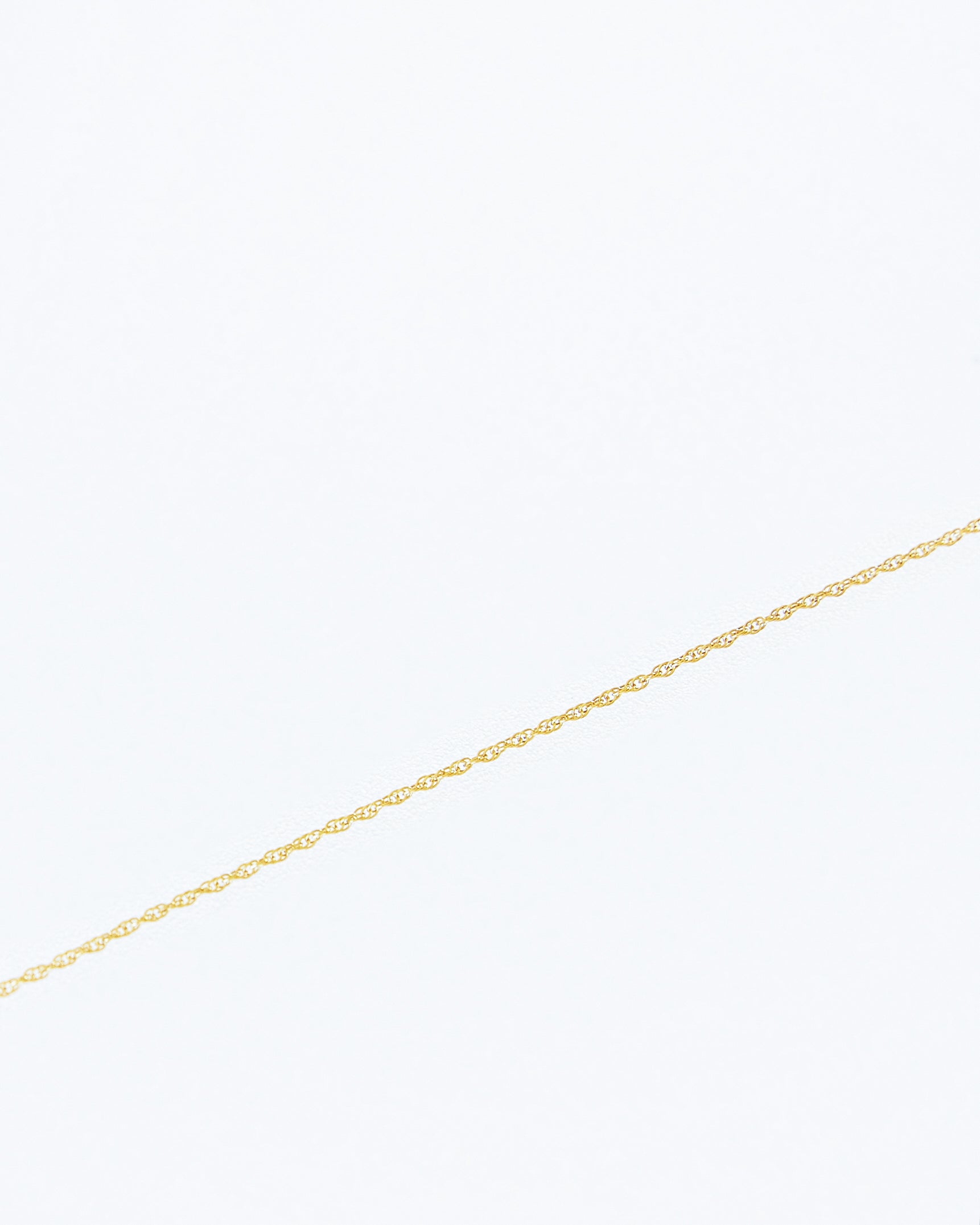 14K Gold Filled Rope Chain Necklace | Inspiration Her Jewellery