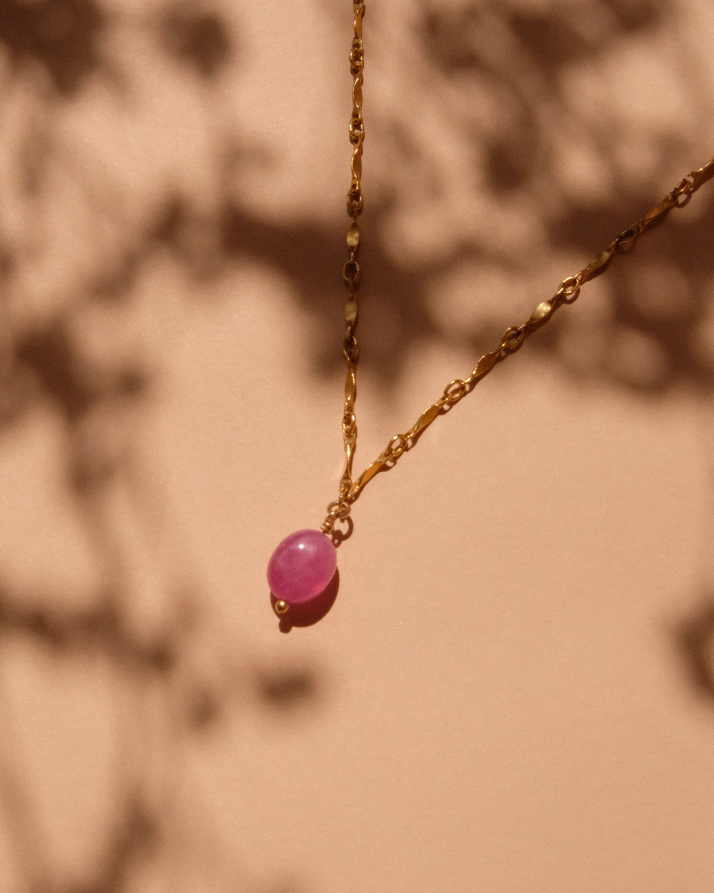 14K Gold Filled Ruby Necklace | Inspiration Her Jewellery