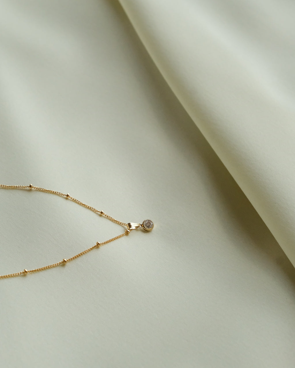 14K Gold Filled Cubic Zirconia Necklace | Inspiration Her Jewellery