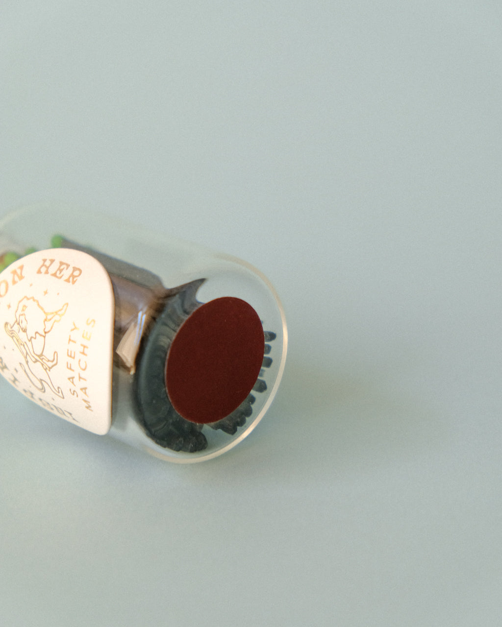 Decorative Matches in a Glass Jar - Black + Pink | Inspiration Her