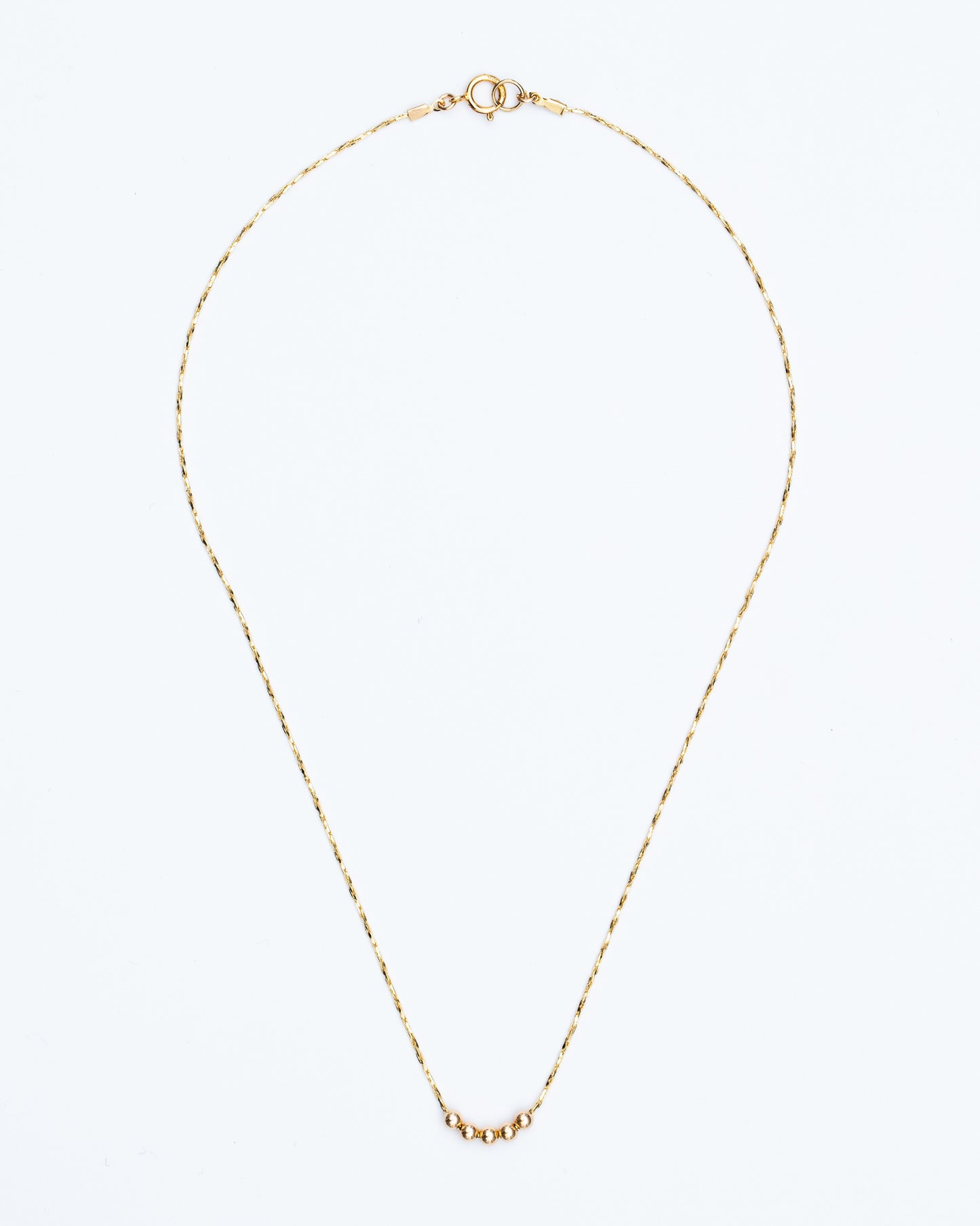 14K Gold Filled Bead Necklace | Inspiration Her Jewellery