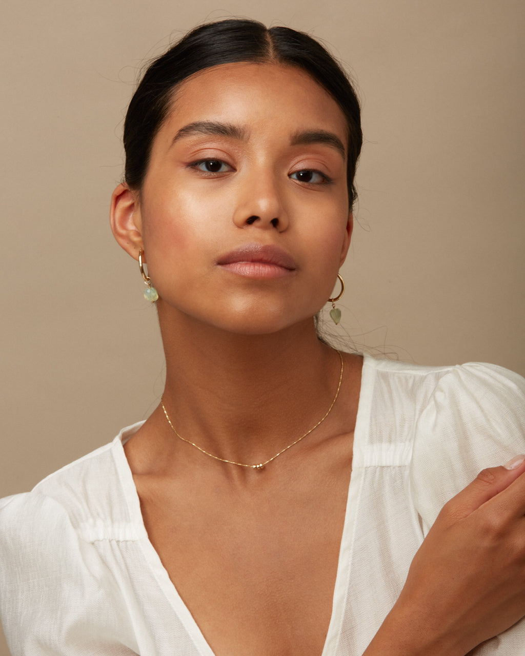 14K Gold Filled Rondelle Bead Necklace | Inspiration Her Jewellery