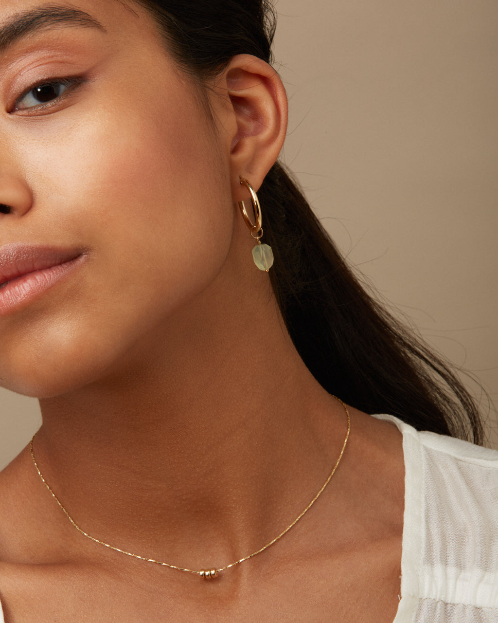 14K Gold Filled Rondelle Bead Necklace | Inspiration Her Jewellery