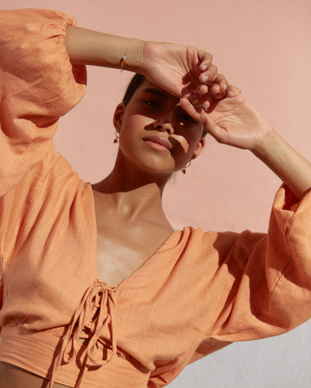 14K Gold Filled Kunzite & Kyanite Bracelet | Inspiration Her Jewellery