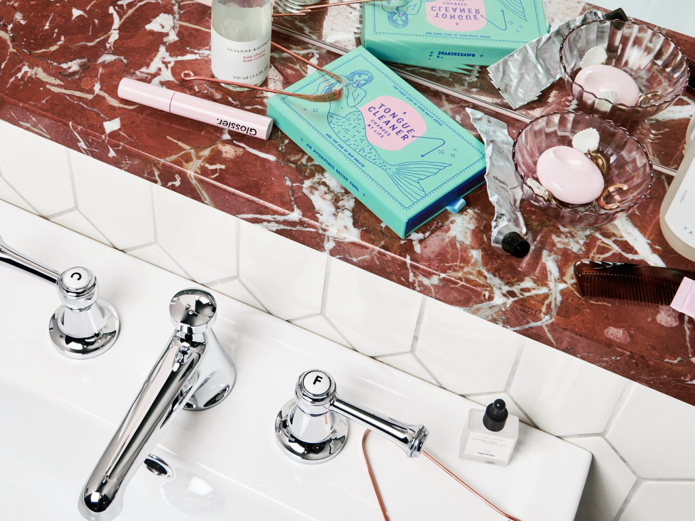 Cosmic Dealer - Ayurvedic Copper Tongue Cleaner | Inspiration Her