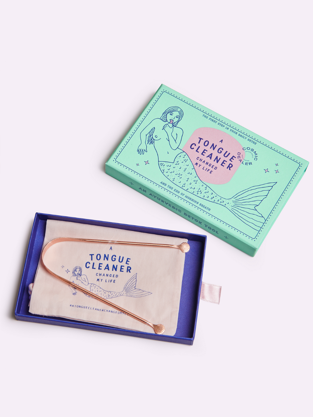 Cosmic Dealer - Ayurvedic Copper Tongue Cleaner | Inspiration Her