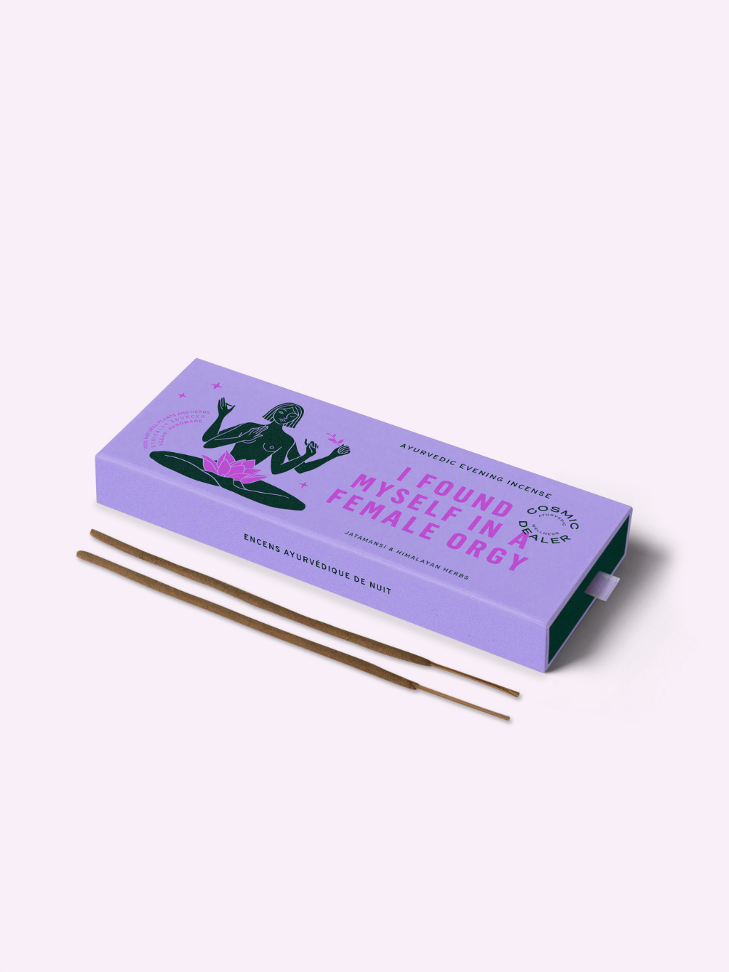 Cosmic Dealer Natural Incense - Jatamansi & Himalayan Herbs | Inspiration Her