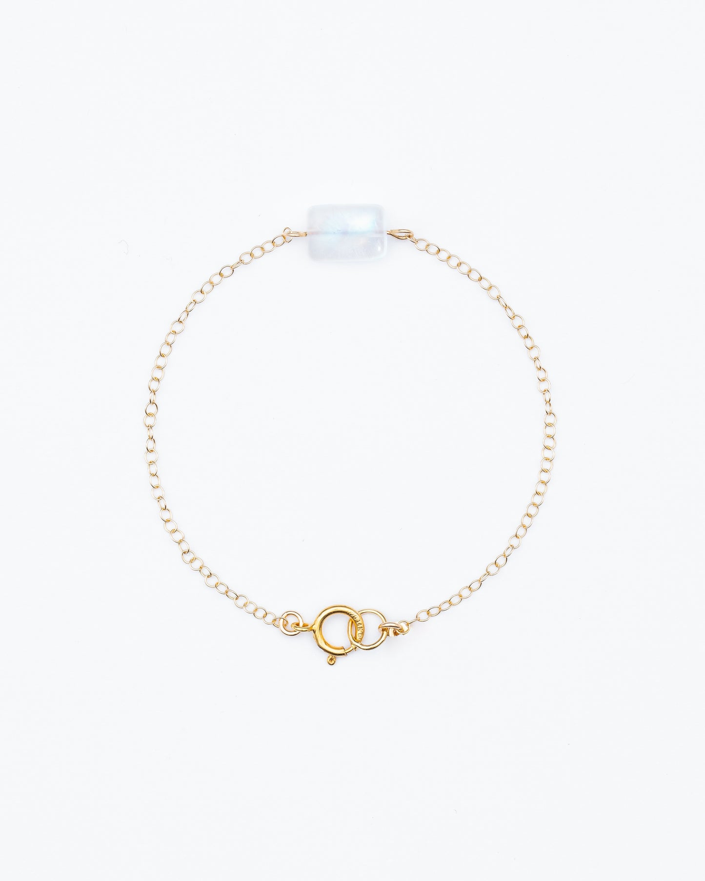 14K Gold Filled Rainbow Moonstone Bracelet | Inspiration Her Jewellery