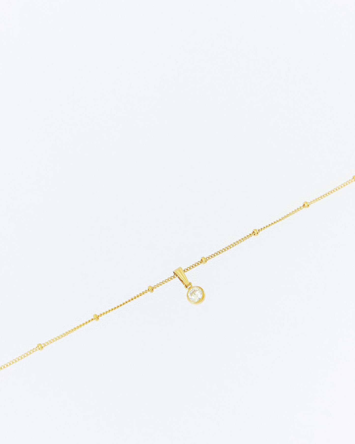 14K Gold Filled Cubic Zirconia Necklace | Inspiration Her Jewellery