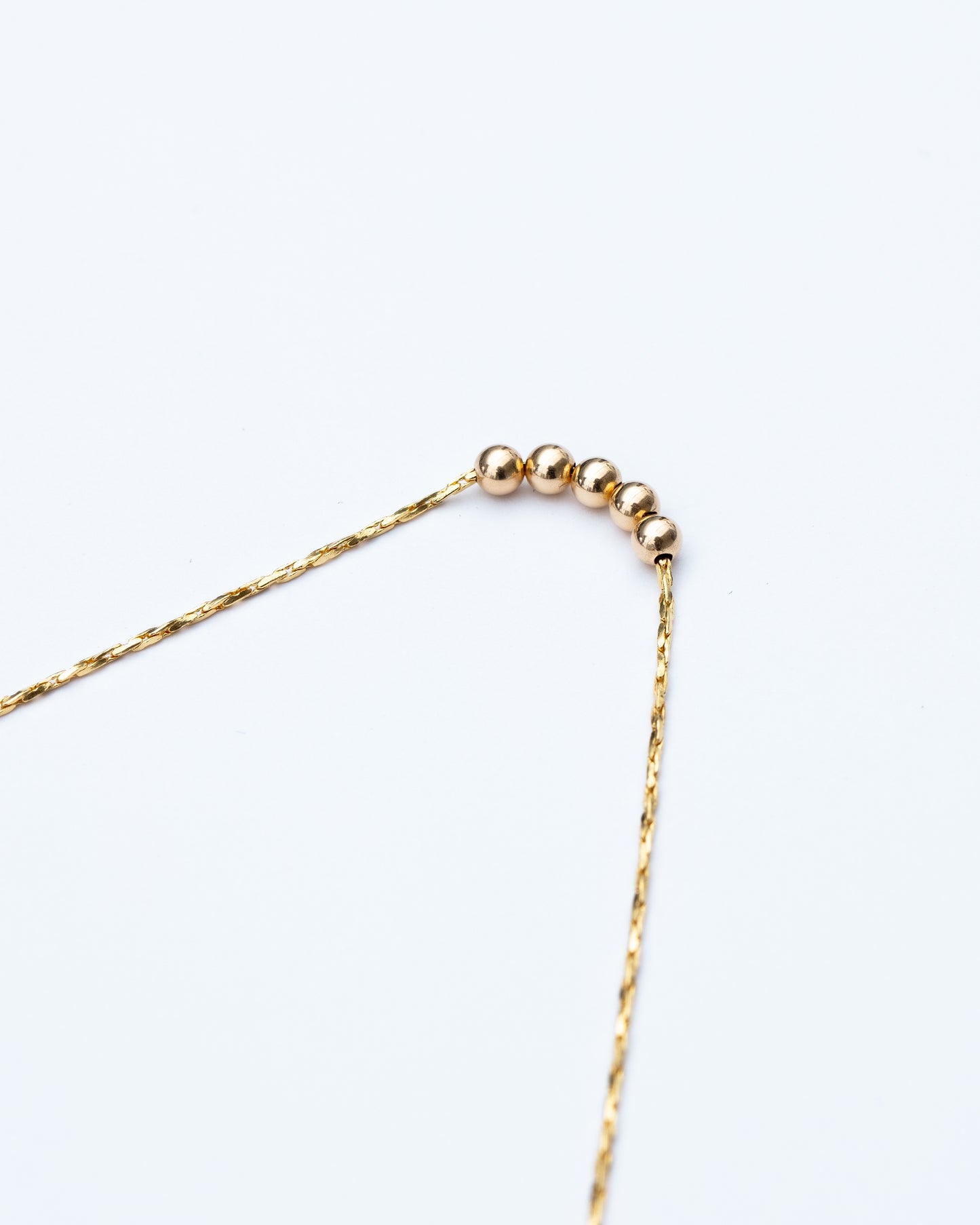 14K Gold Filled Bead Necklace | Inspiration Her Jewellery