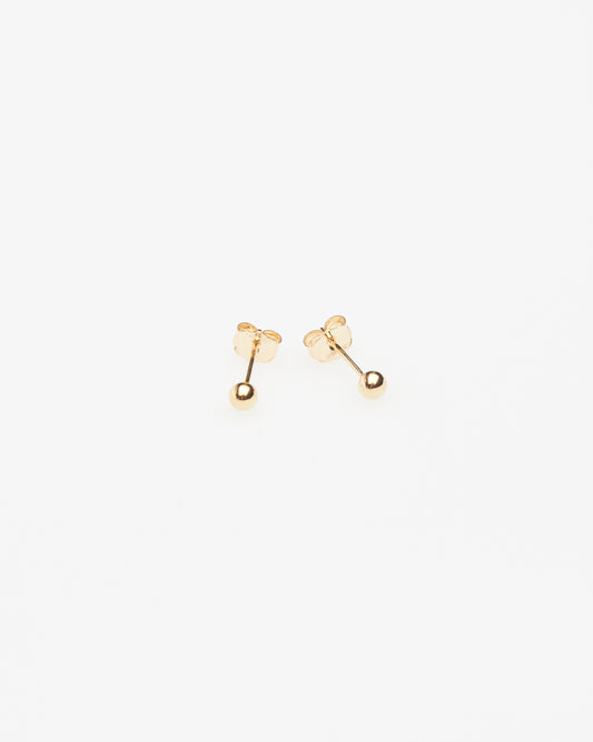 14K Gold Filled Ball Stud Earrings | Inspiration Her Jewellery