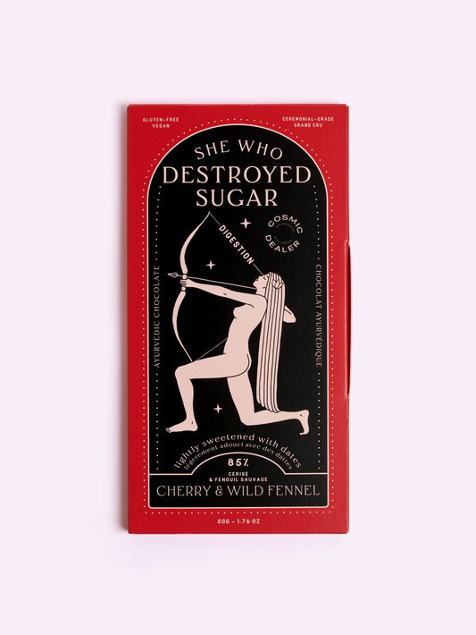 Cosmic Dealer 85% Dark Chocolate With Adaptogens for Digestion