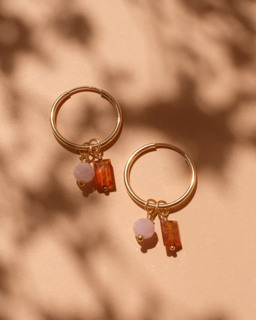 14K Gold Filled Kunzite & Kyanite Earrings | Inspiration Her Jewellery