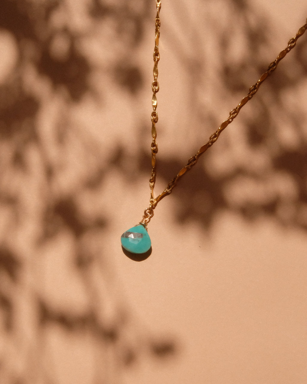 14K Gold Filled Turquoise Necklace | Inspiration Her Jewellery