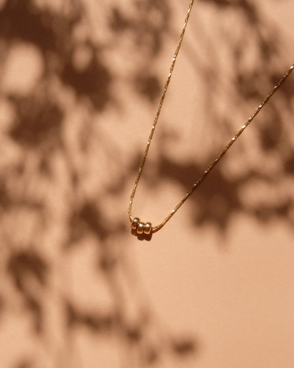 14K Gold Filled Rondelle Bead Necklace | Inspiration Her Jewellery