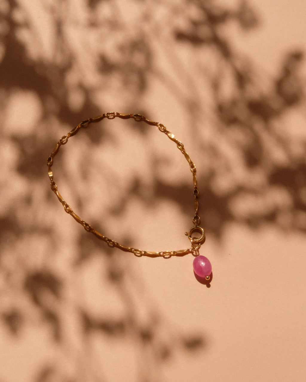 14K Gold Filled Ruby Bracelet | Inspiration Her Jewellery