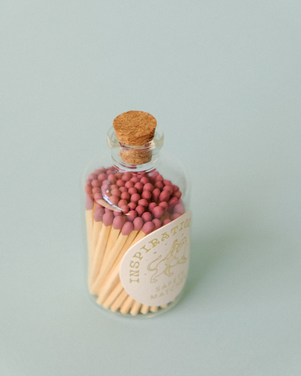 Decorative Safety Matches in Glass Jar - Muave | Inspiration Her