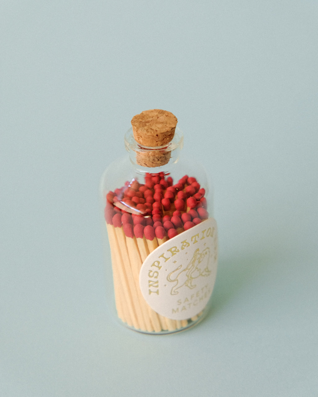 Decorative Safety Matches in a Glass Jar - Red | Inspiration Her