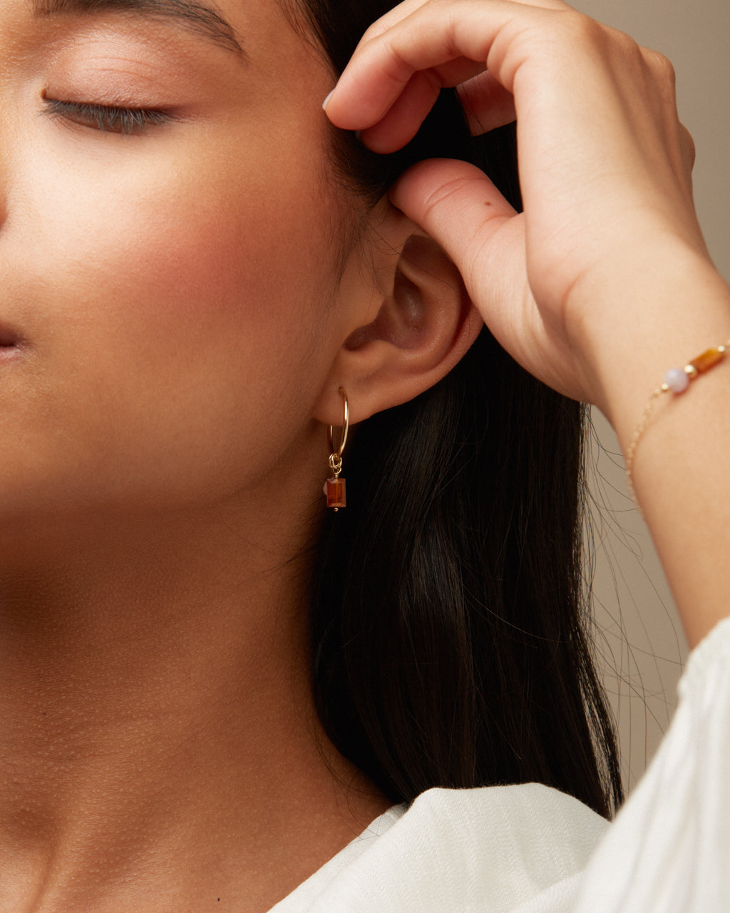 14K Gold Filled Kunzite & Kyanite Bracelet | Inspiration Her Jewellery