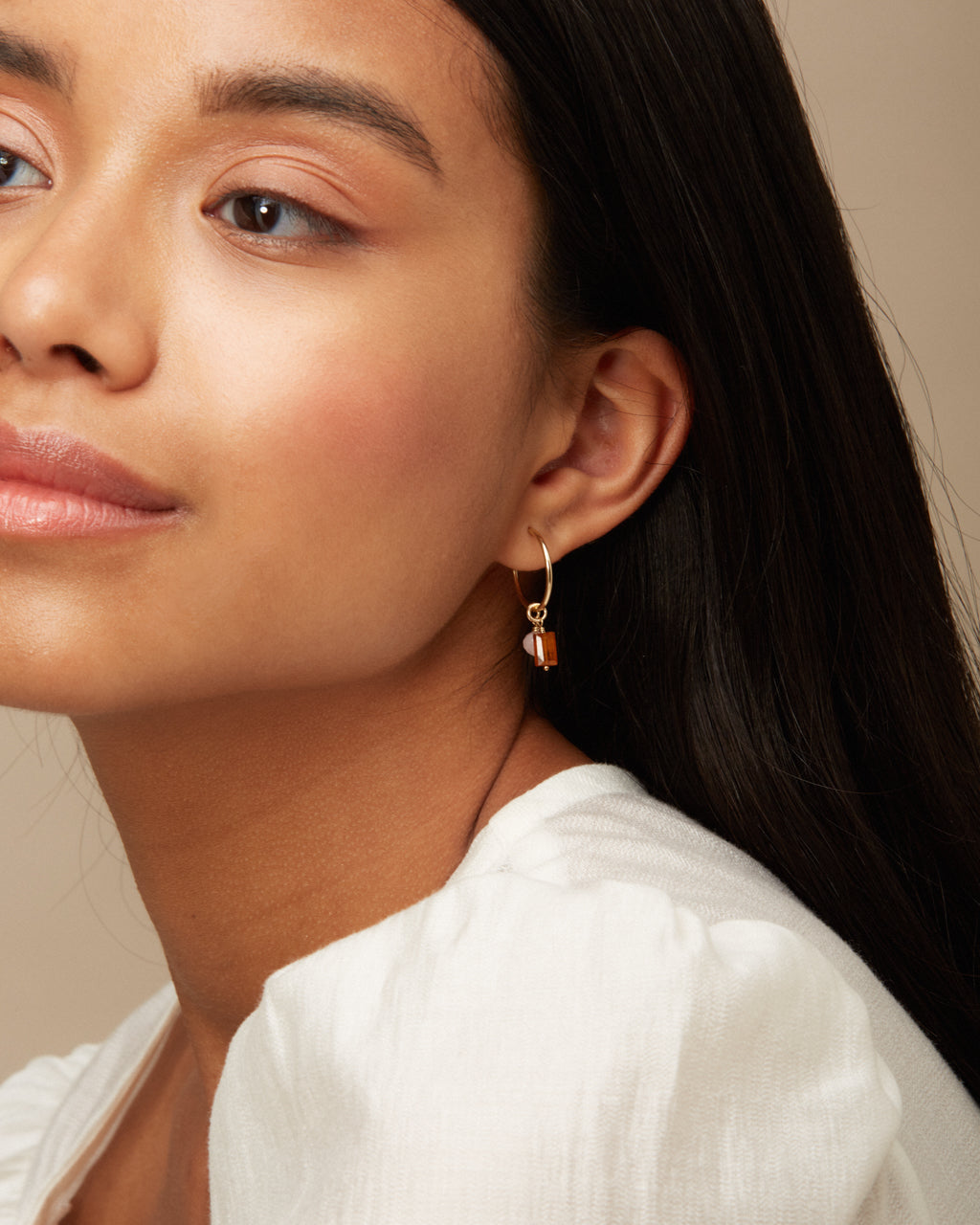 14K Gold Filled Kunzite & Kyanite Earrings | Inspiration Her Jewellery
