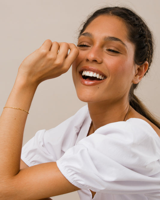 14K Gold Filled Bar Chain Bracelet | Inspiration Her Jewellery