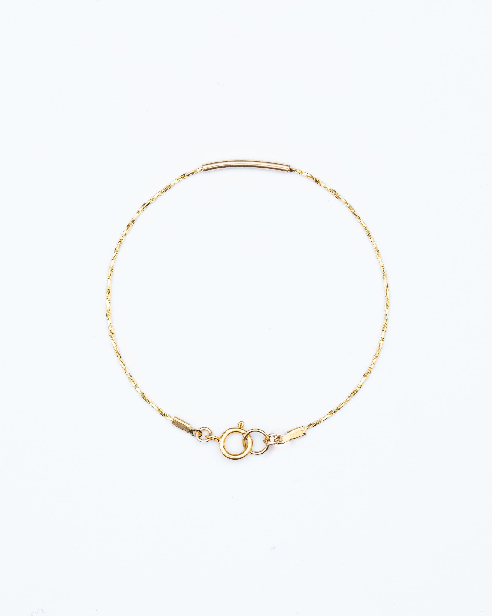 14K Gold Filled Bar Bracelet | Inspiration Her Jewellery