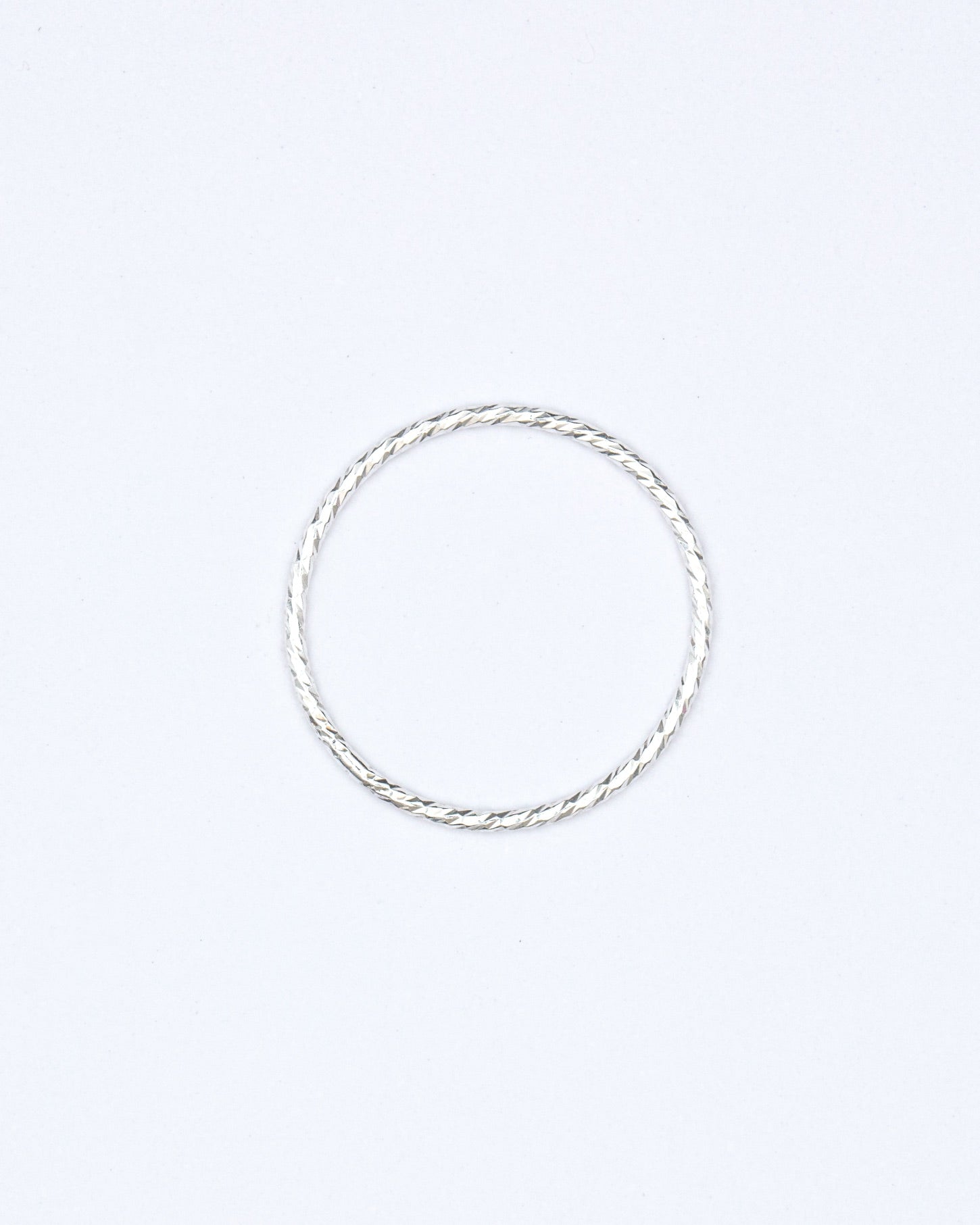 Recycled Silver Textured Stacking Rings | Inspiration Her Jewellery
