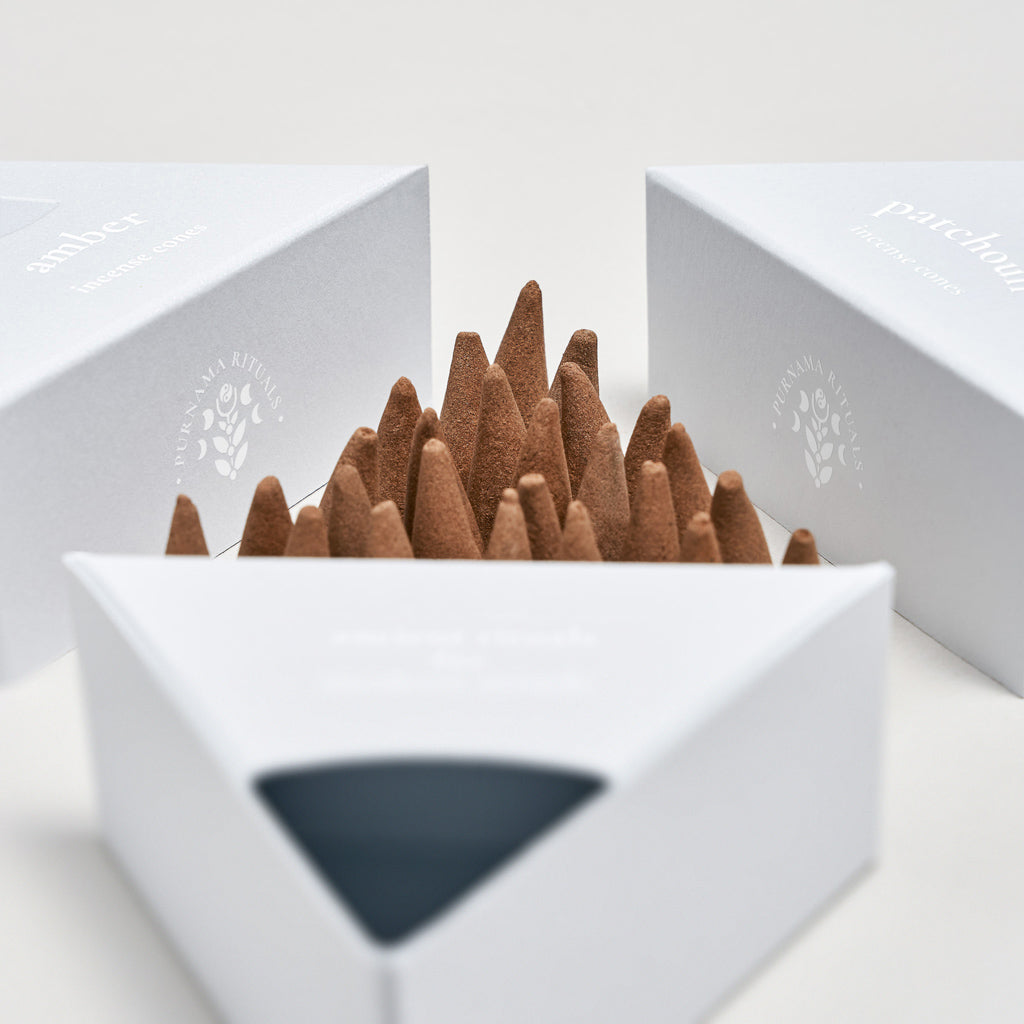 Purnama Rituals - Patchouli Incense Cones | Inspiration Her