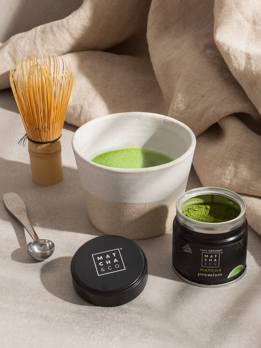 Matcha & CO Organic Premium Ceremonial Grade Matcha