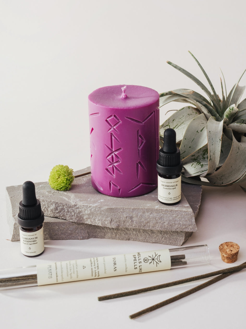 Smells Like Spells Rune Candle MIMIR | Inspiration Her