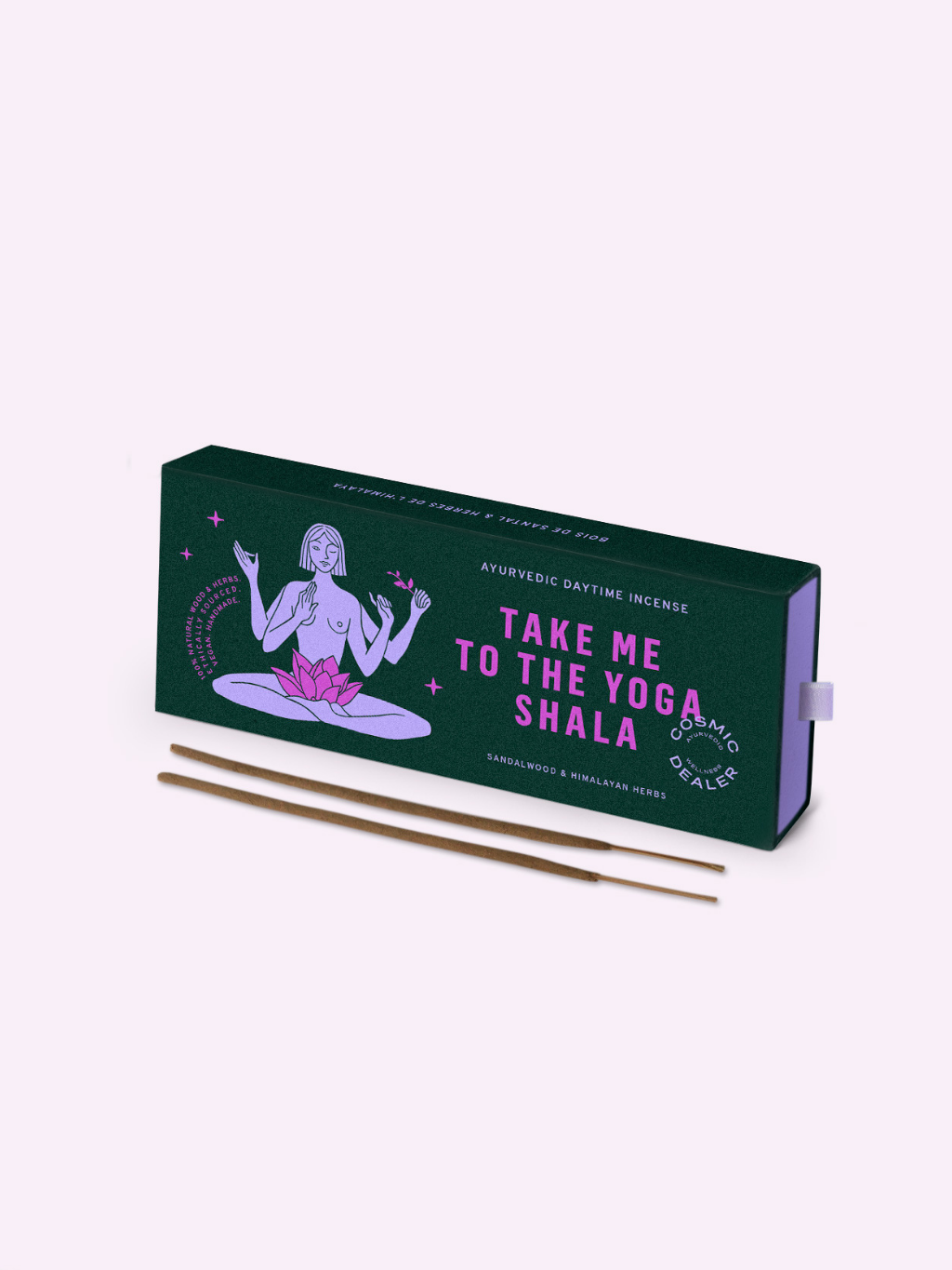 Cosmic Dealer Natural Incense - Sandalwood & Himalayan Herbs | Inspiration Her